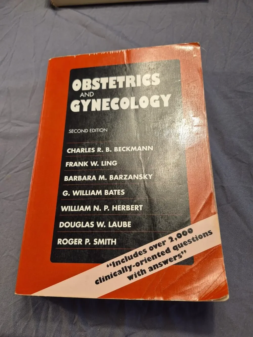 Obstetrics and Gynecology by Charles R. B. Beckmann (1995, Hardcover)